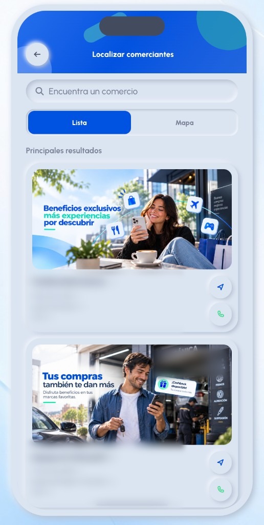 Localizar comercios en eCloud4